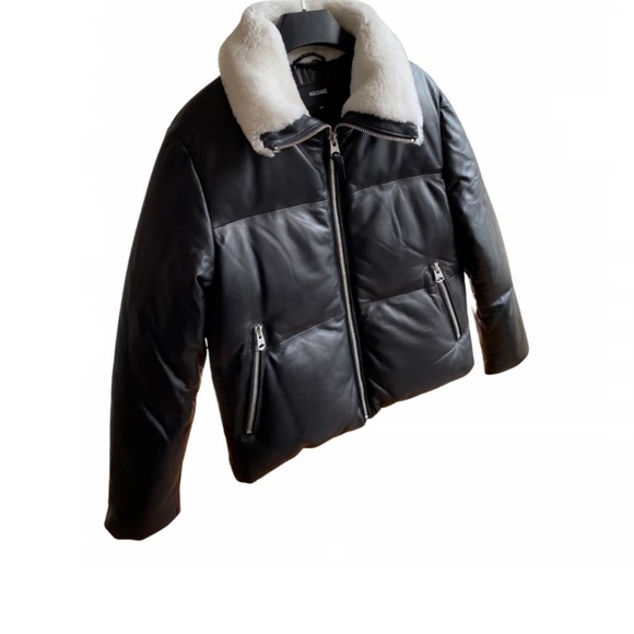 Mackage leather Puffer Jacket - Picture 2 of 3